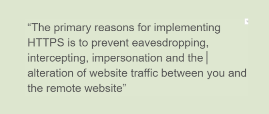 GlobalReach-https vs http