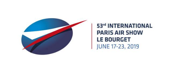 Paris Air Show Logo where GlobalReach Demonstrates InFlight Wi-Fi.